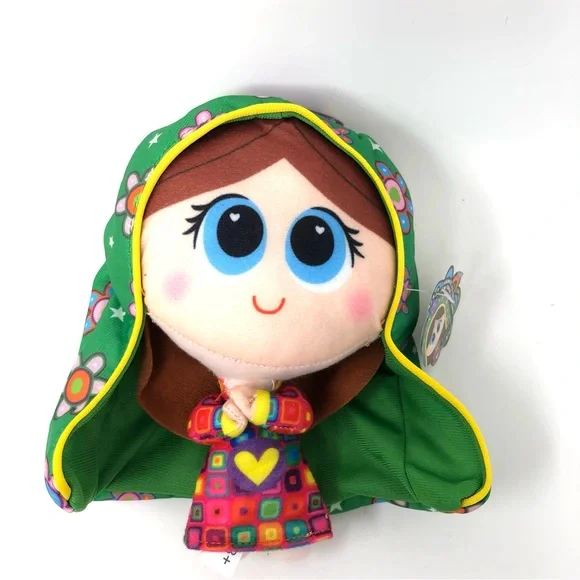 Amparin - Virgencita Plush Toy Celebrate Latin Culture 8” NEW - Picture 3 of 4